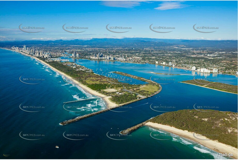 Aerial Photo The Broadwater Aerial Photography