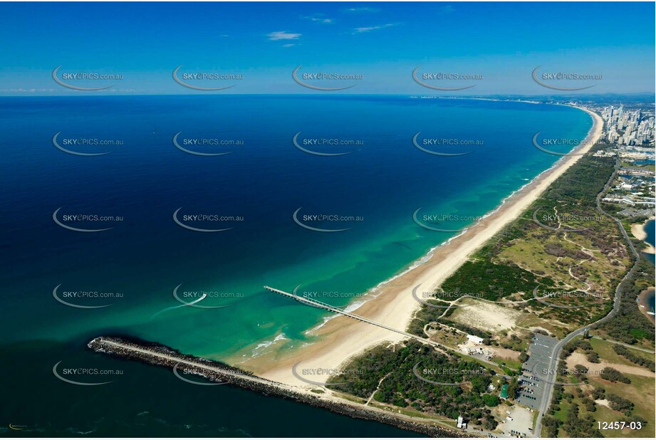 Gold Coast Spit Looking South QLD Aerial Photography