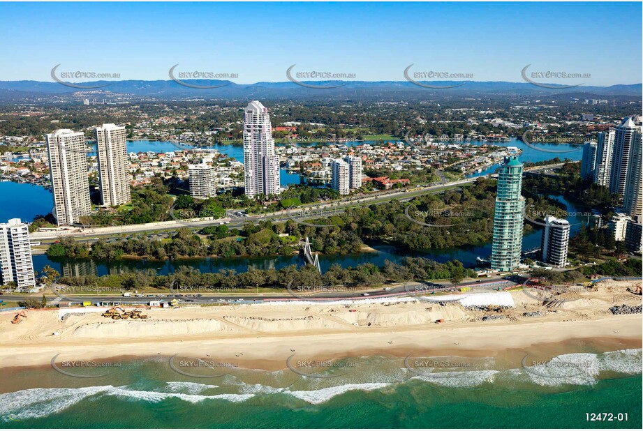 Aerial Photo Main Beach QLD 4217 QLD Aerial Photography