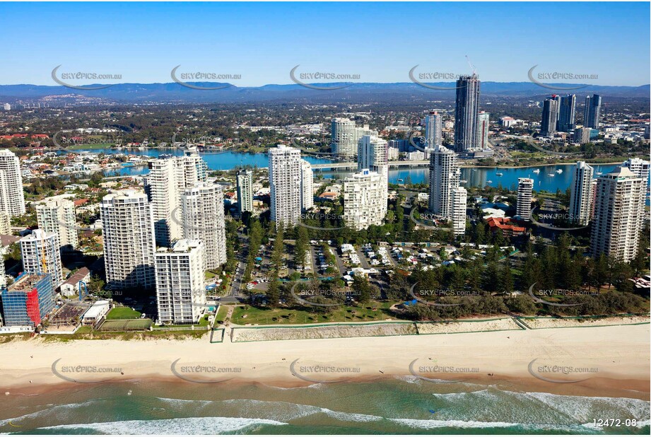 Aerial Photo Main Beach QLD 4217 QLD Aerial Photography