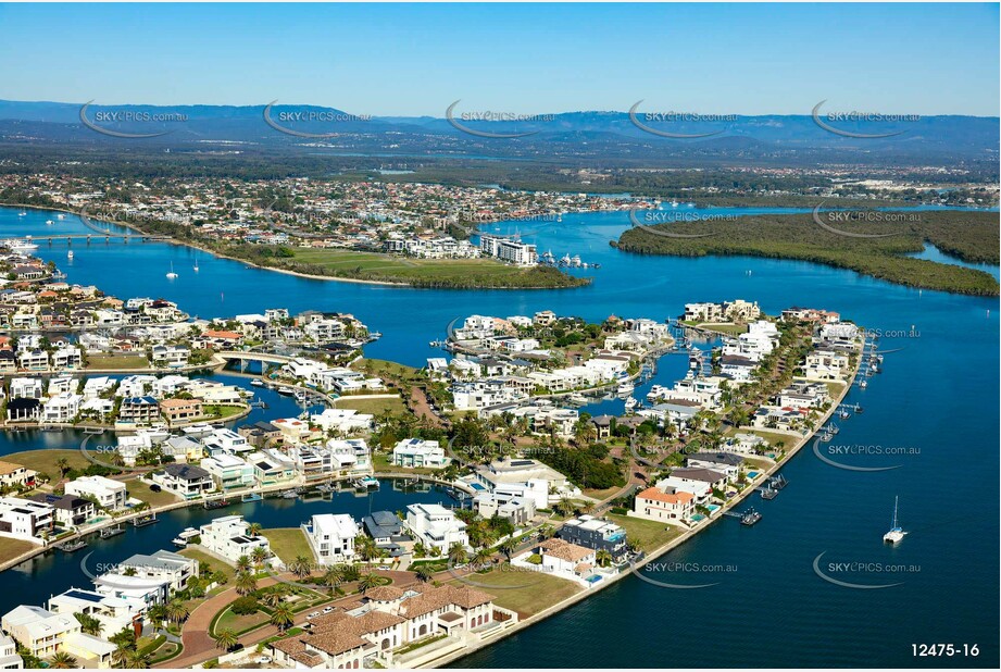 Aerial Photo Sovereign Island QLD Aerial Photography