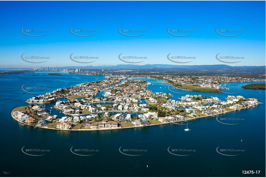 Aerial Photo Sovereign Island QLD Aerial Photography