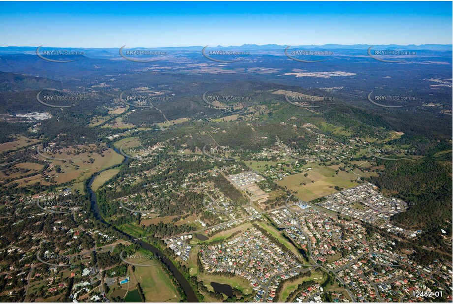 Aerial Photo Bannockburn QLD 4207 QLD Aerial Photography