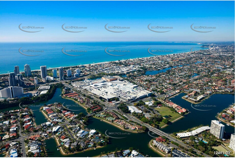 Aerial Photo Broadbeach Waters QLD 4218 QLD Aerial Photography