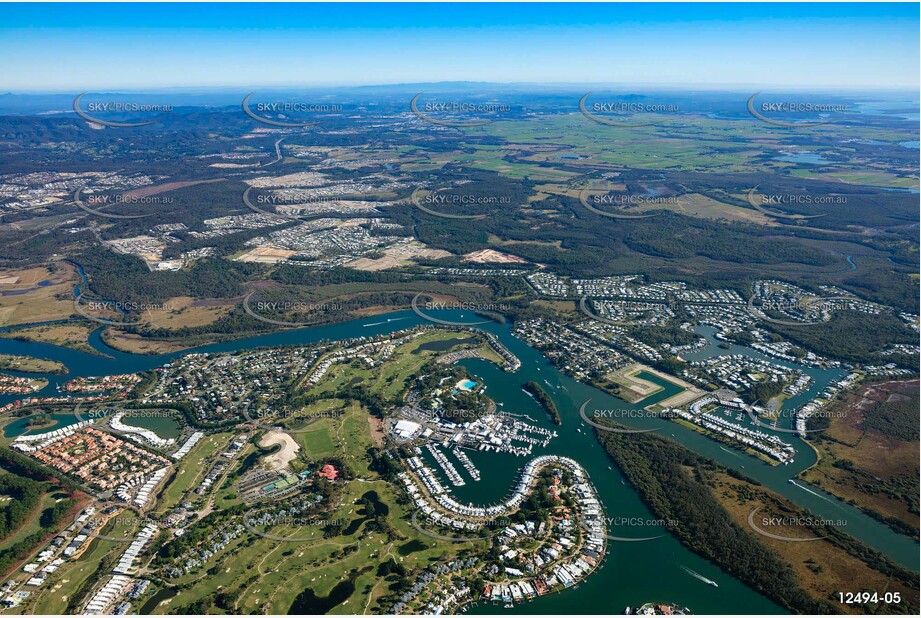 Aerial Photo Sanctuary Cove QLD Aerial Photography