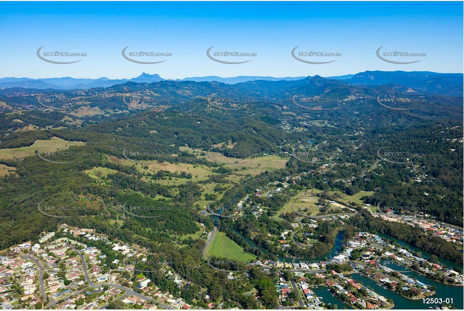 Aerial Photo Currumbin Waters QLD 4223 QLD Aerial Photography