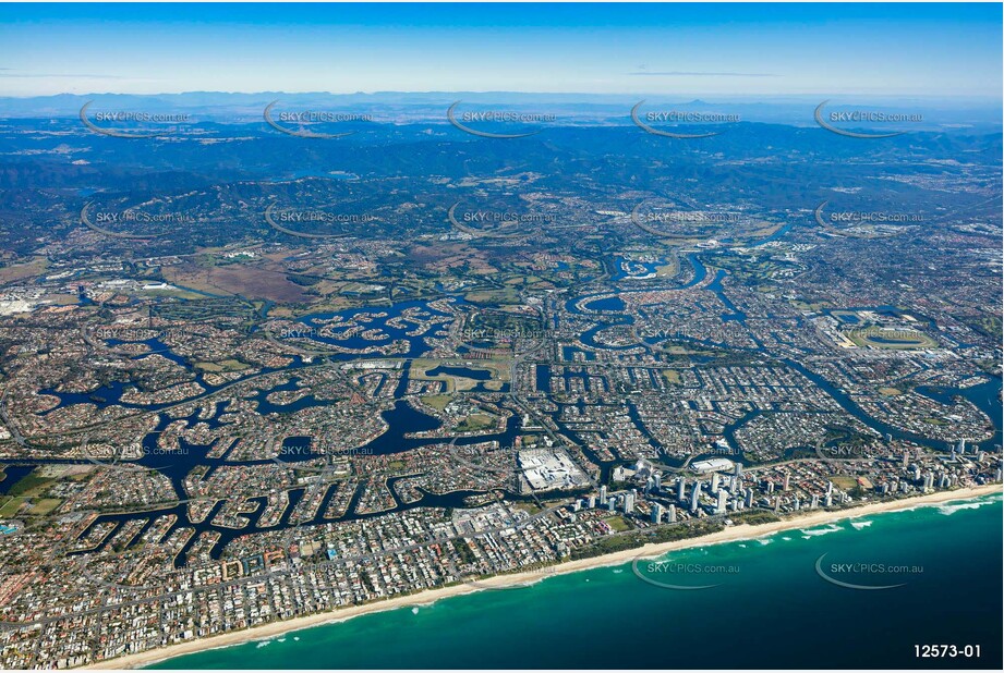 Broadbeach from 7000ft QLD Aerial Photography