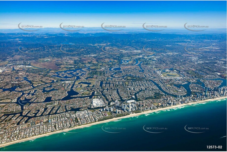 Broadbeach from 7000ft QLD Aerial Photography