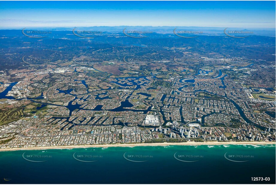 Broadbeach from 7000ft QLD Aerial Photography