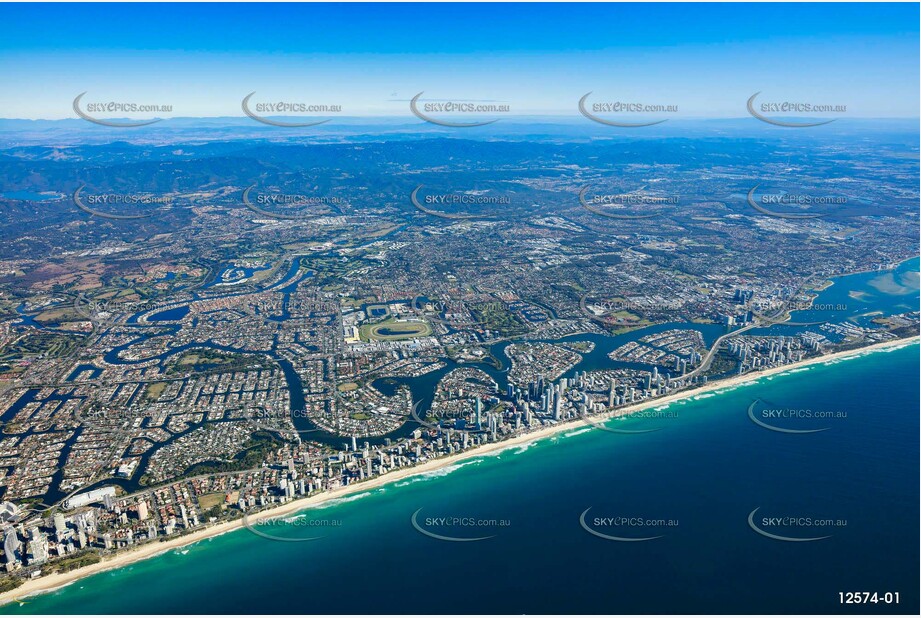 Surfers Paradise from 7000ft QLD Aerial Photography