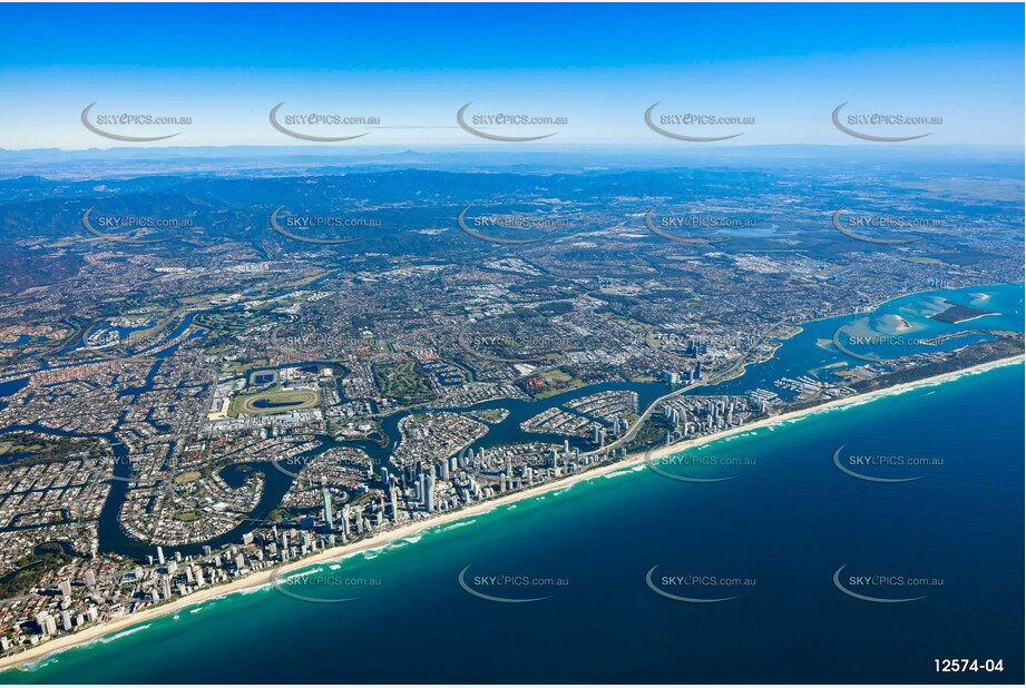 Surfers Paradise from 7000ft QLD Aerial Photography