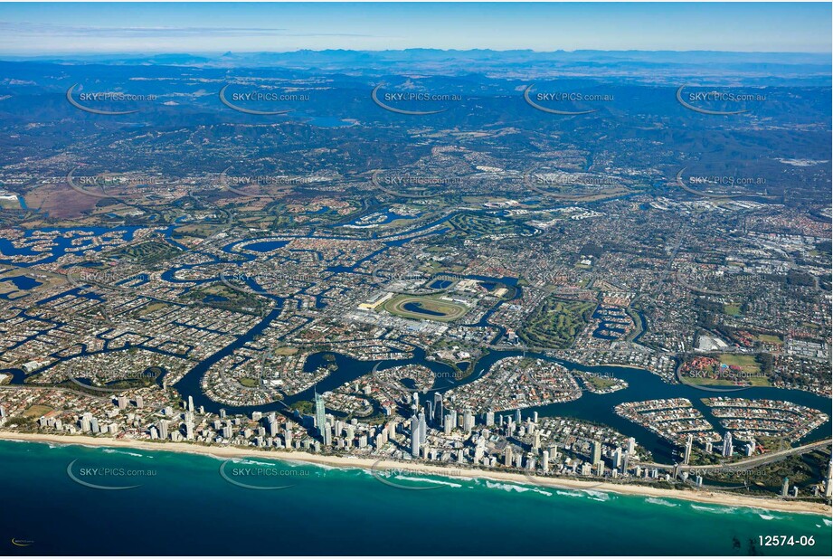 Surfers Paradise from 7000ft QLD Aerial Photography