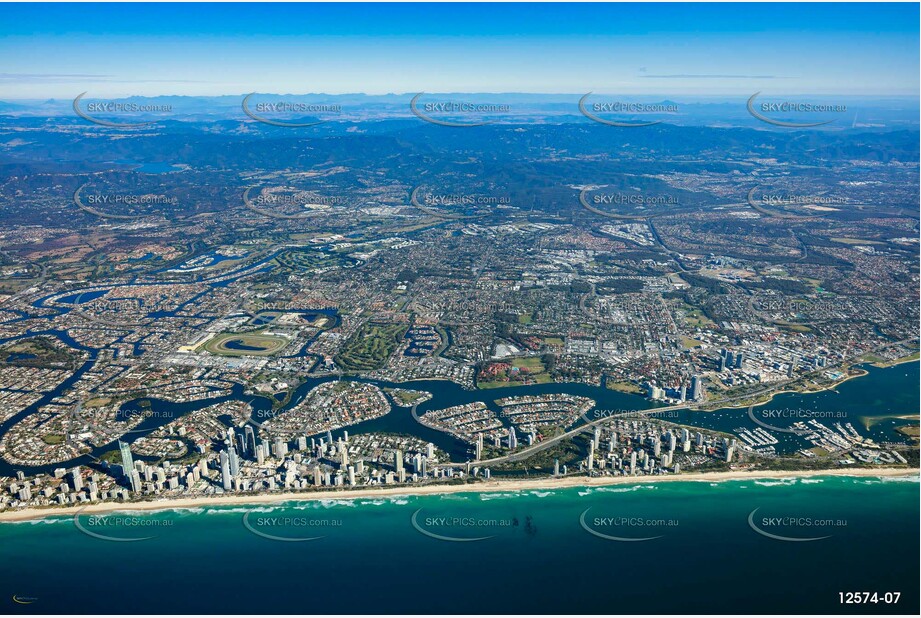 Surfers Paradise from 7000ft QLD Aerial Photography