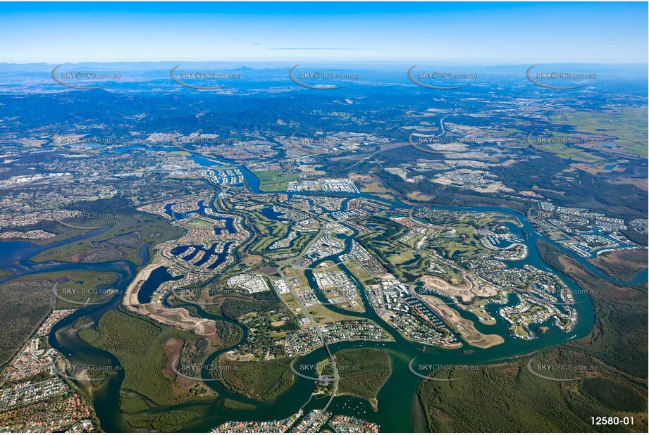 Hope Island from 7000ft QLD Aerial Photography