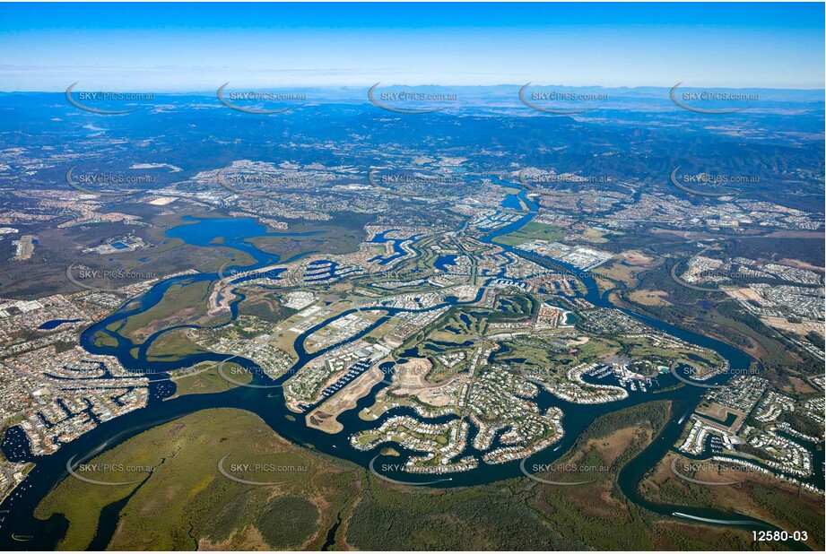 Hope Island from 7000ft QLD Aerial Photography