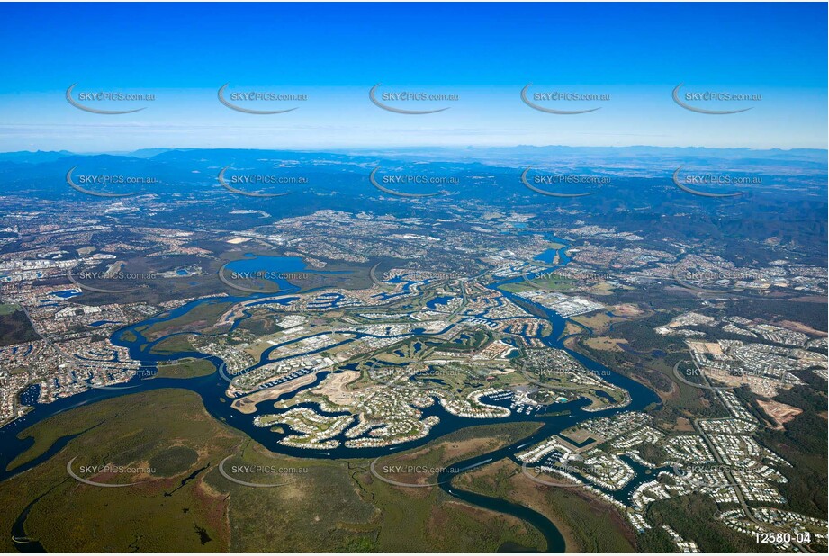 Hope Island from 7000ft QLD Aerial Photography