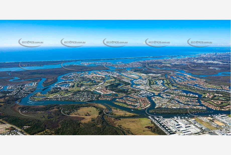 Hope Island from 7000ft QLD Aerial Photography