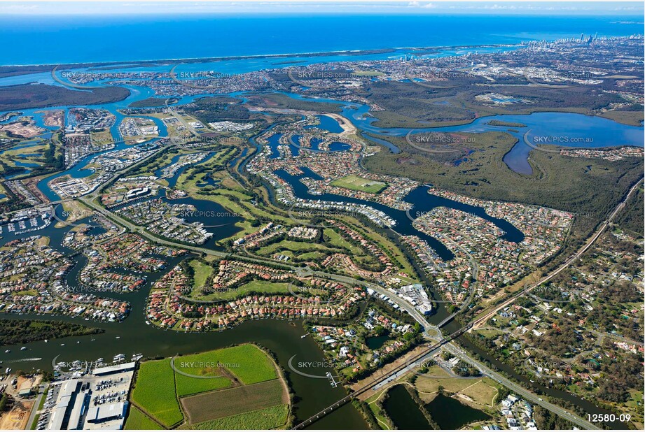 Hope Island from 7000ft QLD Aerial Photography