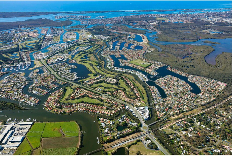 Hope Island from 7000ft QLD Aerial Photography