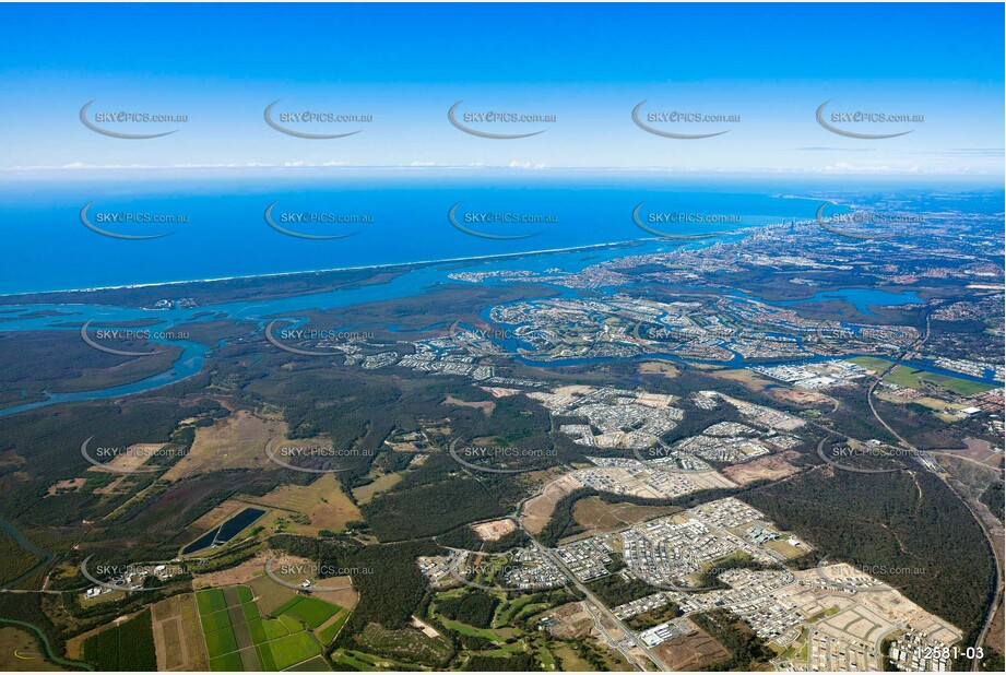 Coomera from 7000ft QLD Aerial Photography