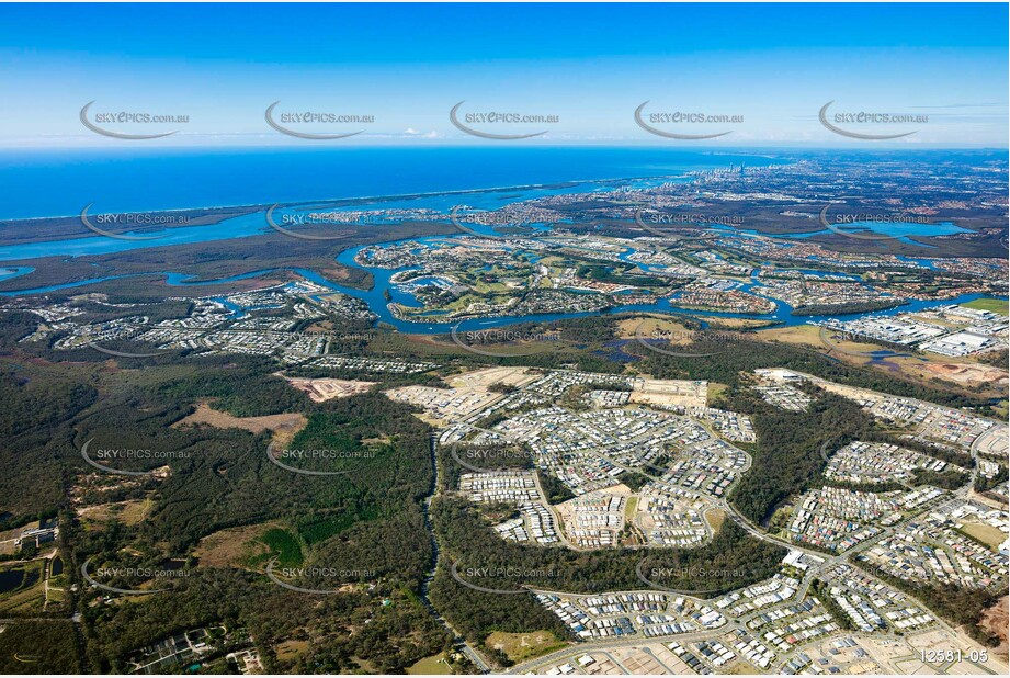 Coomera from 3500ft QLD Aerial Photography