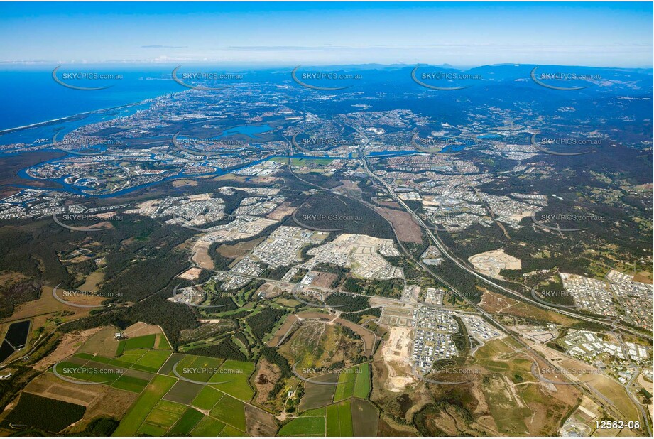 Pimpama from 7000ft QLD Aerial Photography