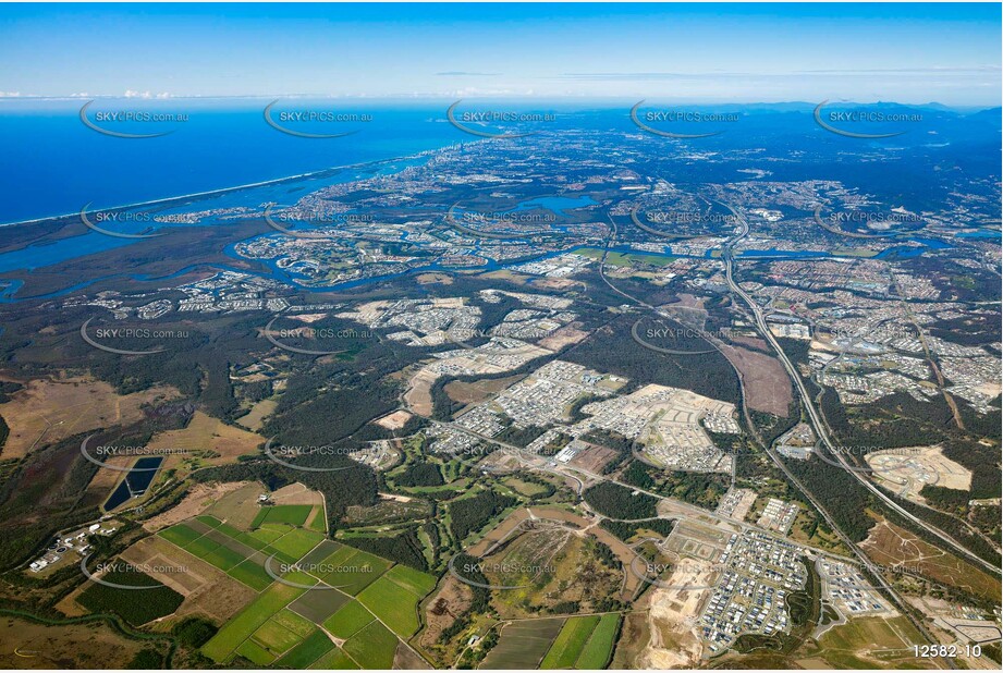 Pimpama from 7000ft QLD Aerial Photography