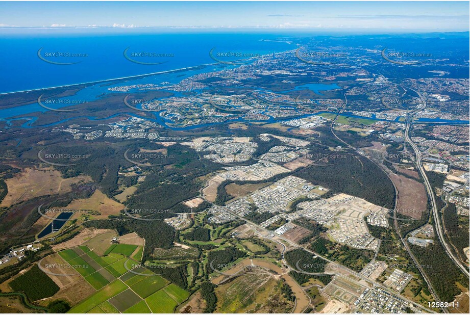 Pimpama from 7000ft QLD Aerial Photography