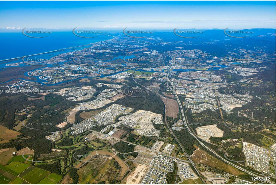 Pimpama from 7000ft QLD Aerial Photography