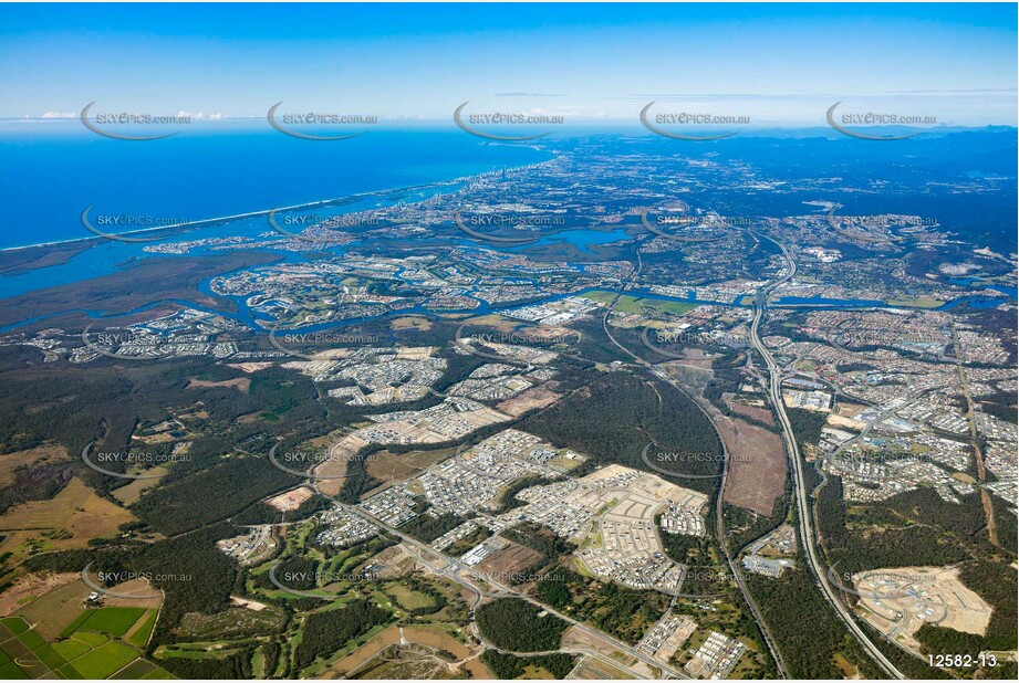 Pimpama from 7000ft QLD Aerial Photography