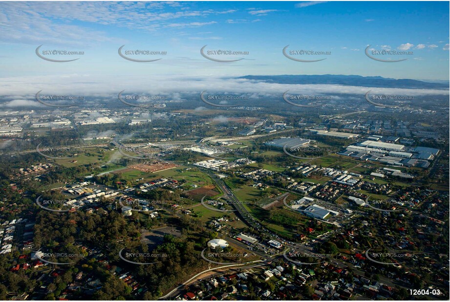 Foggy Morning at Richlands QLD 4077 QLD Aerial Photography