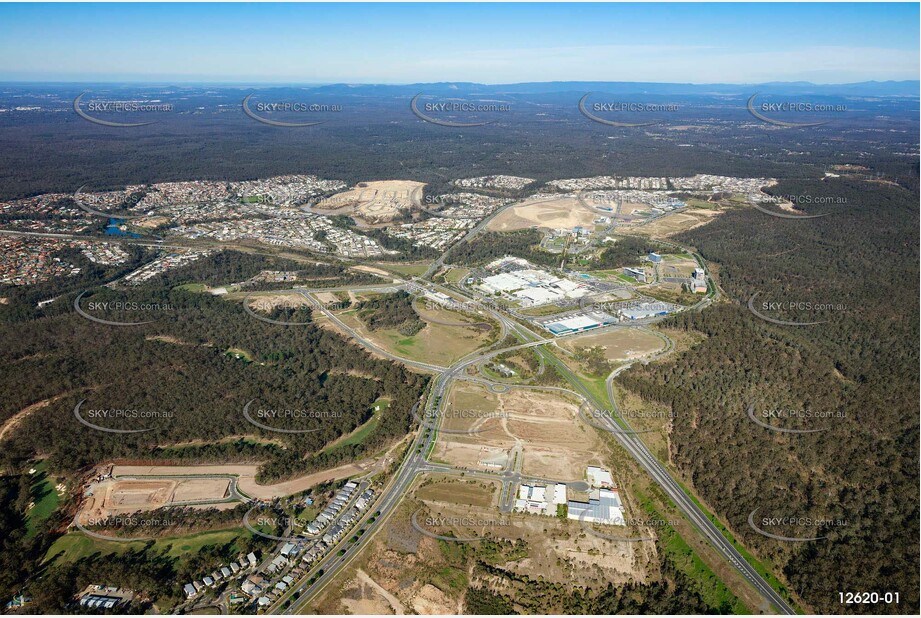 Aerial Photo Augustine Heights QLD 4300 QLD Aerial Photography