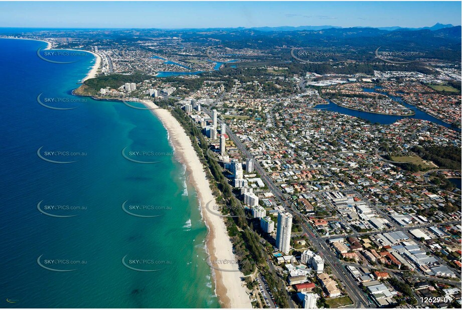 Aerial Photo Burleigh Heads QLD 4220 QLD Aerial Photography