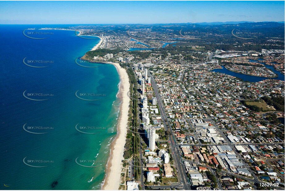 Aerial Photo Burleigh Heads QLD 4220 QLD Aerial Photography