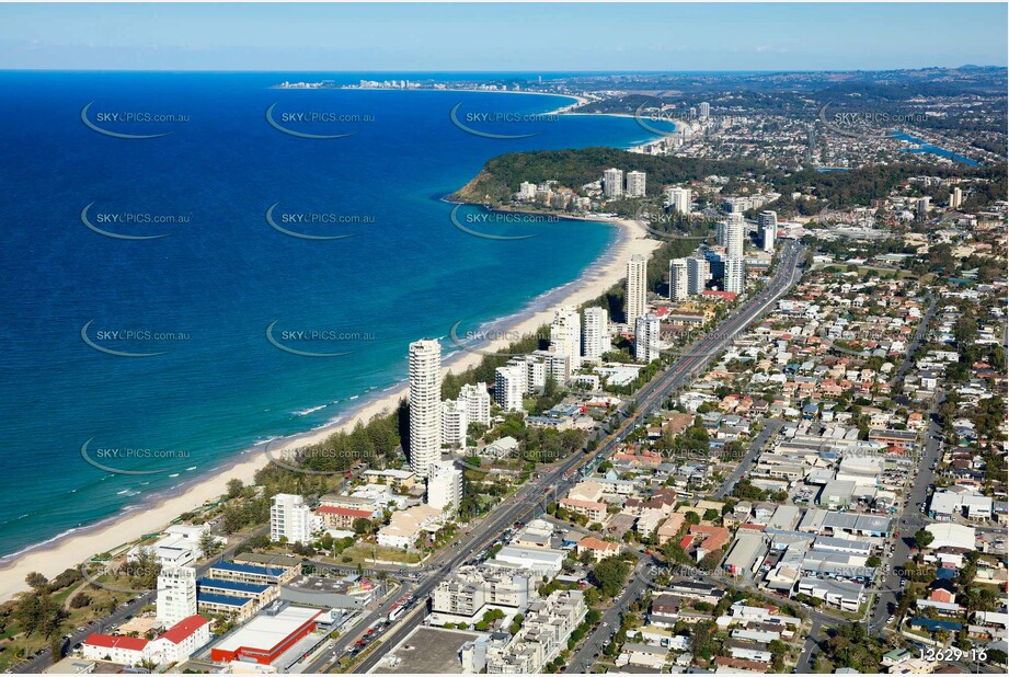 Aerial Photo Burleigh Heads QLD 4220 QLD Aerial Photography