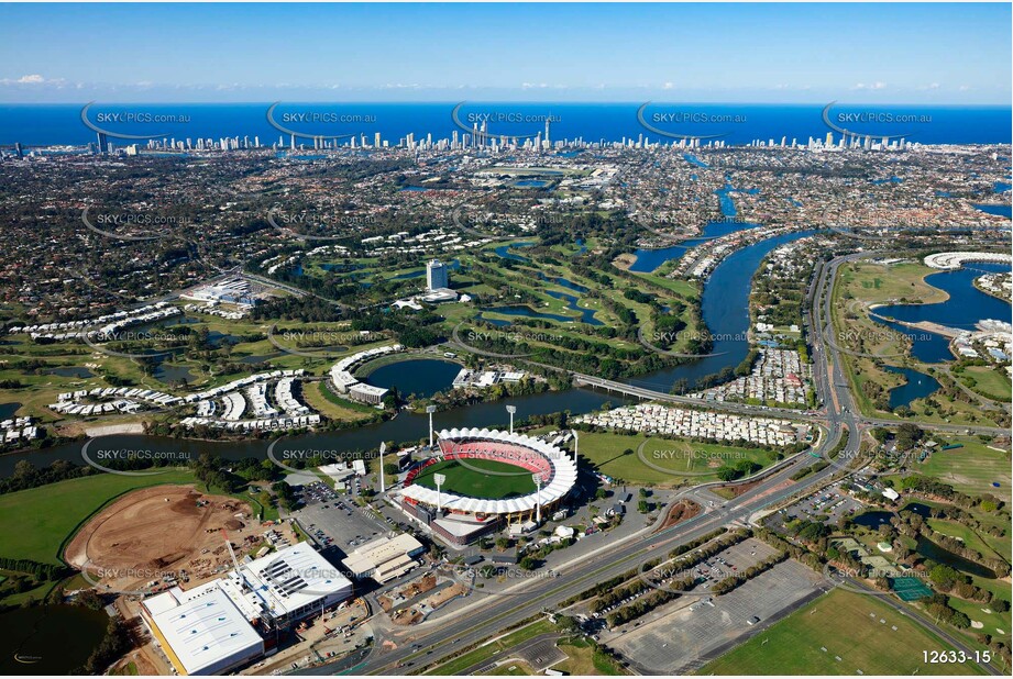 Aerial Photo Carrara QLD 4211 QLD Aerial Photography