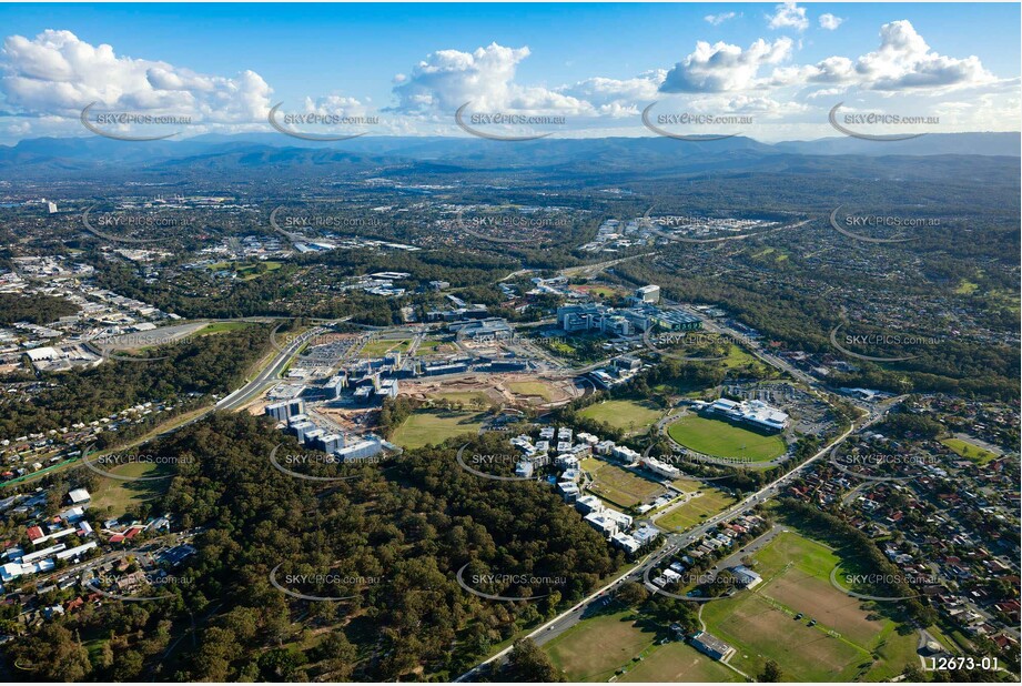 Gold Coast University Hospital and Surrounds QLD Aerial Photography