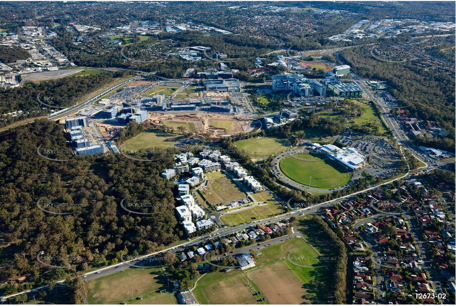 Gold Coast University Hospital and Surrounds QLD Aerial Photography