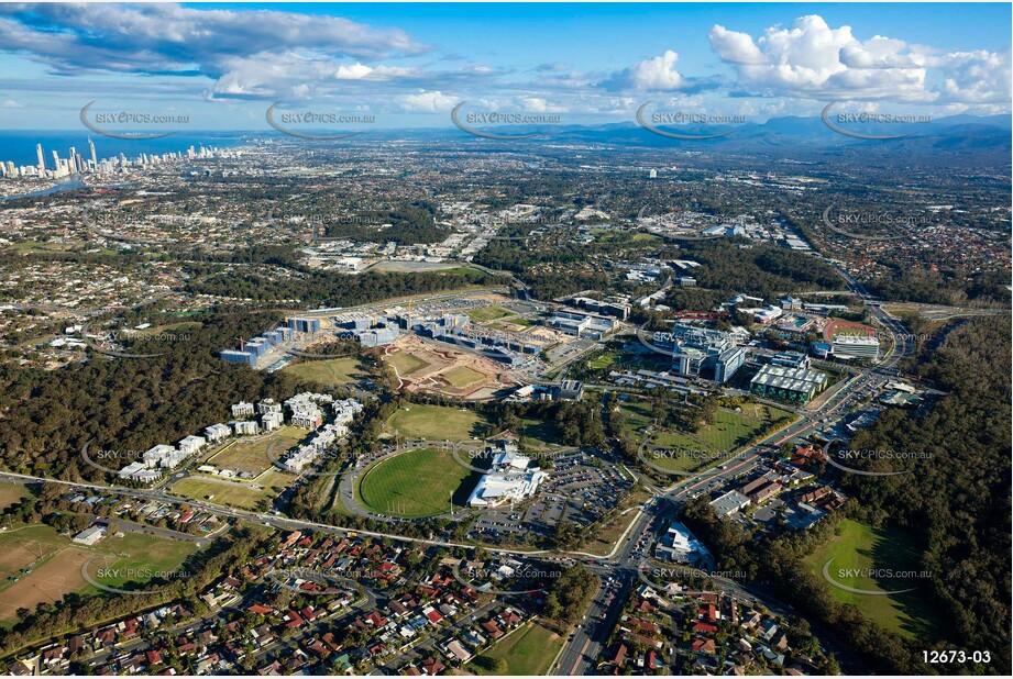 Gold Coast University Hospital and Surrounds QLD Aerial Photography