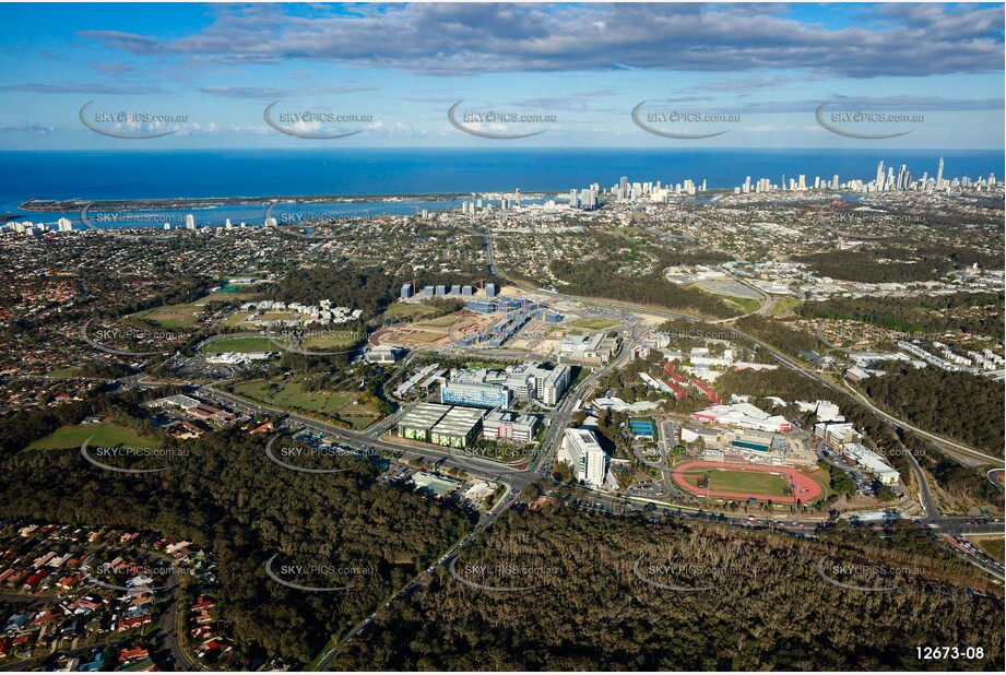 Gold Coast University Hospital and Surrounds QLD Aerial Photography