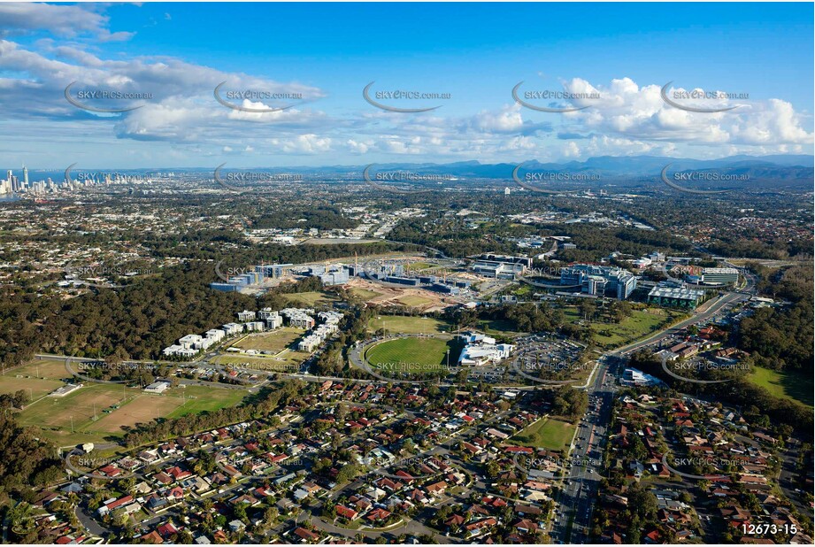 Gold Coast University Hospital and Surrounds QLD Aerial Photography