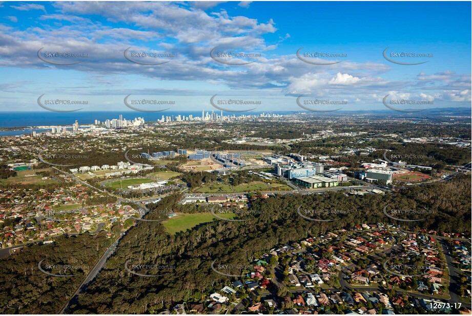 Gold Coast University Hospital and Surrounds QLD Aerial Photography