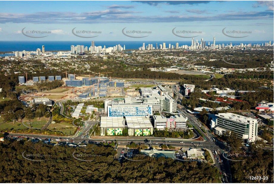 Gold Coast University Hospital and Surrounds QLD Aerial Photography