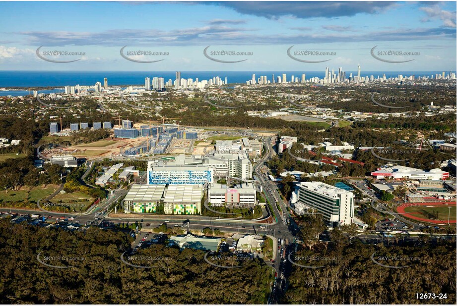 Gold Coast University Hospital and Surrounds QLD Aerial Photography