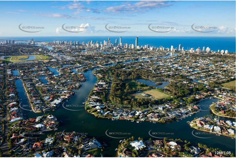 Albert Park - Broadbeach Waters QLD 4218 QLD Aerial Photography