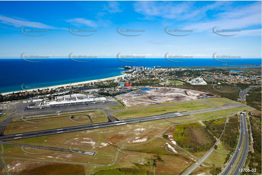 Gold Coast Airport - Bilinga QLD 4225 QLD Aerial Photography