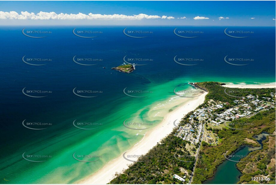 Aerial Photo Fingal Head NSW 2487 NSW Aerial Photography