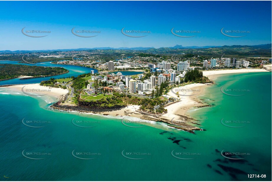 Snapper Rocks - Rainbow Bay QLD Aerial Photography