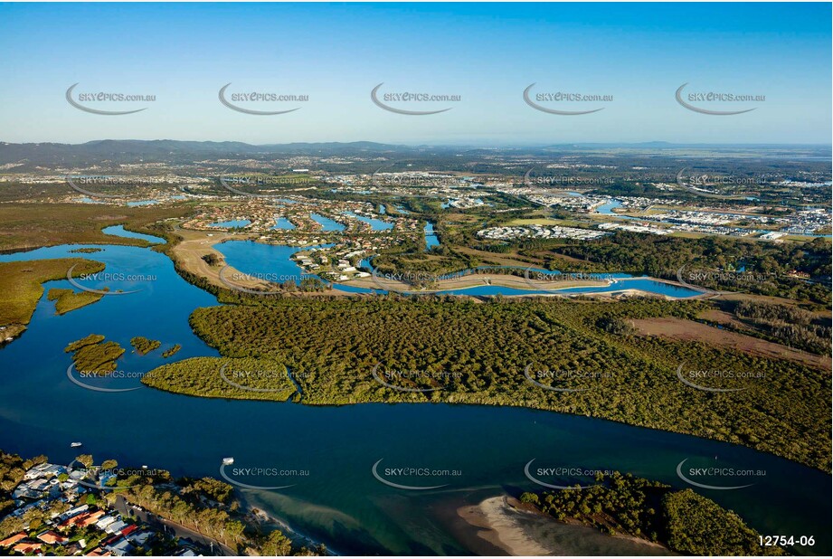 Coombabah Creek - Helensvale QLD QLD Aerial Photography