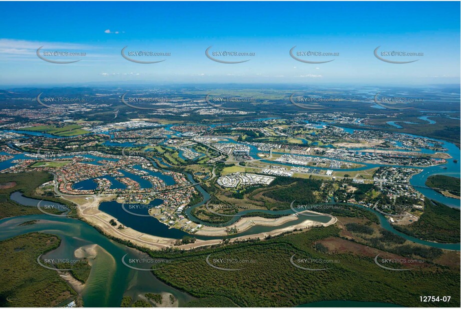 Oyster Cove & Hope Island - Gold Coast QLD QLD Aerial Photography